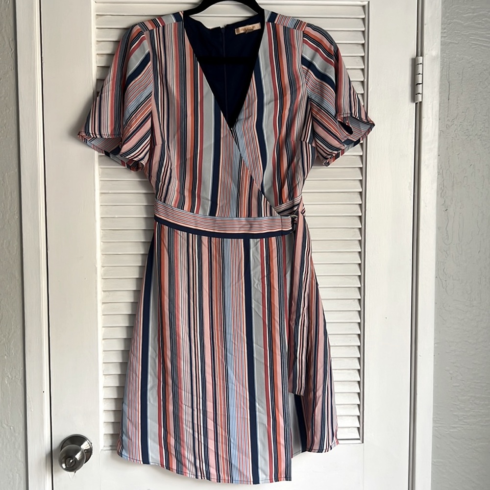 Summer wrap dress